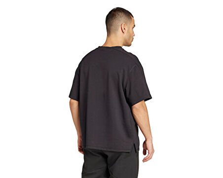 adidas D4T X Tee Erkek Antrenman Tişörtü JN3669 Siyah