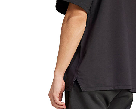 adidas D4T X Tee Erkek Antrenman Tişörtü JN3669 Siyah