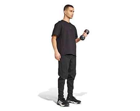adidas D4T X Tee Erkek Antrenman Tişörtü JN3669 Siyah