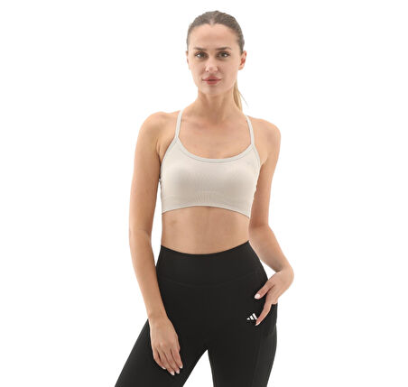 JX3897-K adidas We Knıt Ls Bra Kadın B&amp;uuml;stiyer S&amp;uuml;tl&amp;uuml; Kahve
