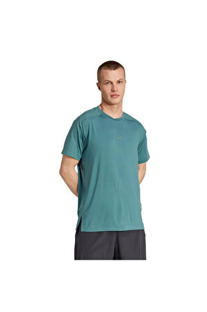 adidas Erkek  Yeşil  T-shirt PUREMOTION TEE JV9750