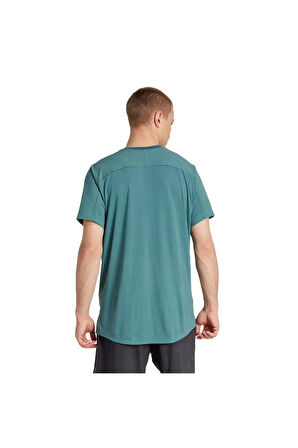 adidas Erkek  Yeşil  T-shirt PUREMOTION TEE JV9750