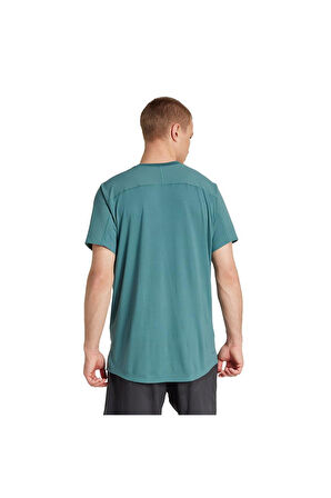 adidas Erkek  Yeşil  T-shirt PUREMOTION TEE JV9750