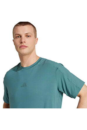 adidas Erkek  Yeşil  T-shirt PUREMOTION TEE JV9750