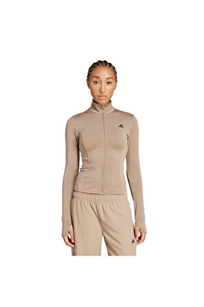 adidas  Kadın  Kahverengi  Ceket WE ZP THRU JKT JW2815