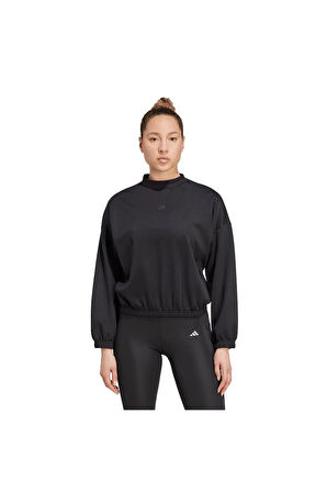 adidas Kadın  Siyah  Sweatshirt MOTION ES COVER JM4488