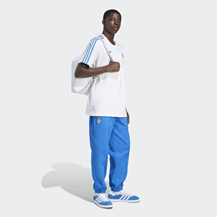 adidas JN3064 REAL ICON TEE Erkek Real Madrid Terrace Icons Tişört