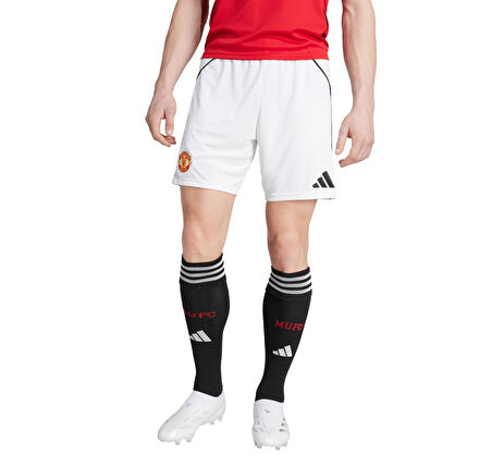 JI7430-E adidas Manchester United 25-26 Home Erkek Şort Ve Kapri Beyaz
