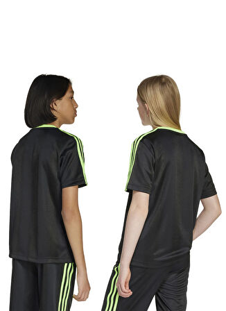 adidas Düz Siyah Erkek Çocuk T-Shirt JV7789 TEE