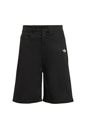 adidas Çocuk  Siyah  Şort TWILL SHORTS JX3887