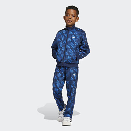 adidas JW0295 FIREBIRD TS AOP Çocuk Eşofman Takımı