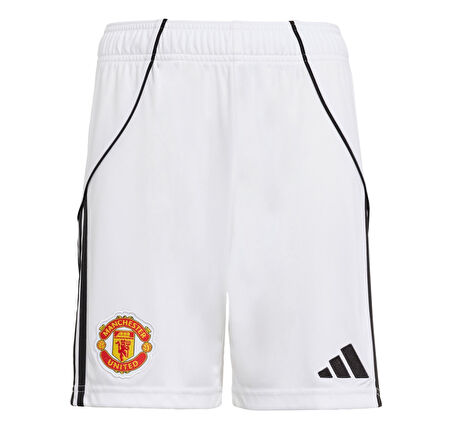 JP3017-C adidas Manchester United 25-26 Home Shorts &amp;Ccedil;ocuk Şort Ve Kapri Beyaz