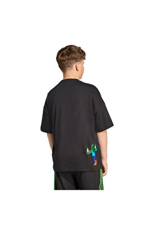 adidas  Çocuk Siyah  T-shirt TEE JW5327