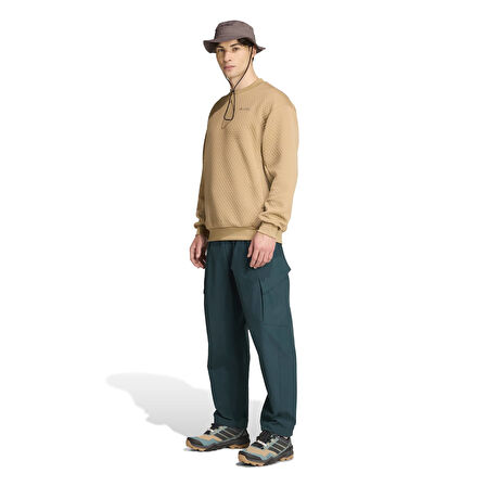 Adidas Erkek Günlük Kapşonlu Eşofman Üstü Terrex Xploric Crewneck Sweater Jm0124