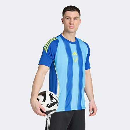 adidas Messi Antrenman Erkek Mavi Futbol Forması