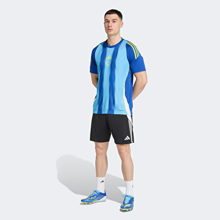 adidas Messi Antrenman Erkek Mavi Futbol Forması