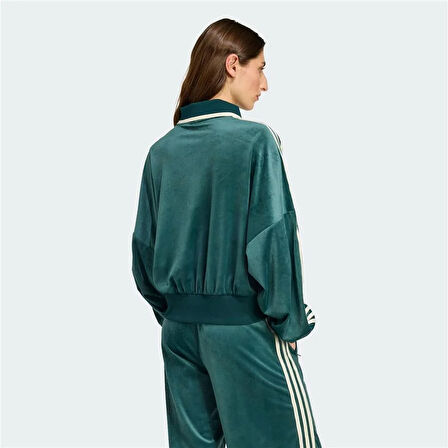 Originals X Liberty London Kadın Kadın Yeşil Polo Sweatshirt JW5274