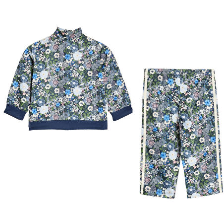 JV7712-B adidas Fırebırd Ts Bebek Eşofman Takımı Gri