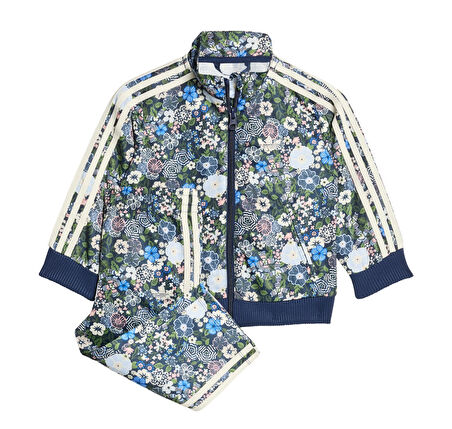 JV7712-B adidas Fırebırd Ts Bebek Eşofman Takımı Gri