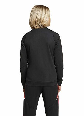 adidas Düz Erkek Çocuk Siyah Sweatshırt JY9525 MESSI JKT Y