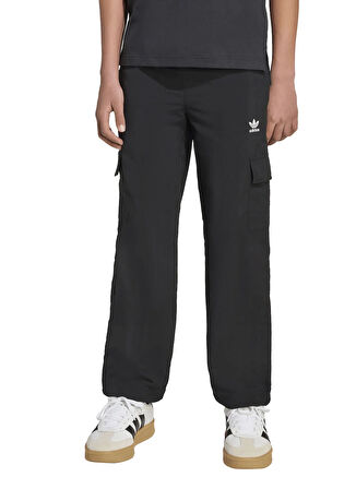 adidas Geniş Paça Siyah Erkek Çocuk Eşofman Altı JX2786 OH WOVEN CARGO