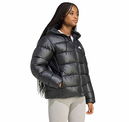 JV7767-K adidas W Ess Sd P Hd J Kadın Mont Siyah