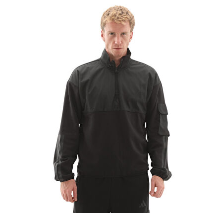 JX7173-E adidas M Ct Utılıty Hz Erkek Sweatshirt Siyah