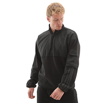 JX7173-E adidas M Ct Utılıty Hz Erkek Sweatshirt Siyah