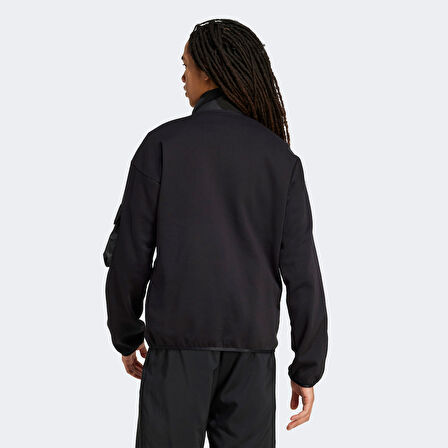 adidas City Tech Utility Half Zip 
 Erkek Siyah Sweatshirt