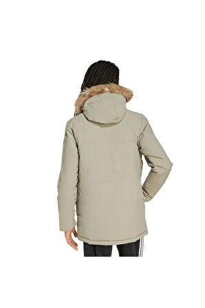 adidas Erkek  Yeşil  Mont PAVERIC FUR PAR JX7747