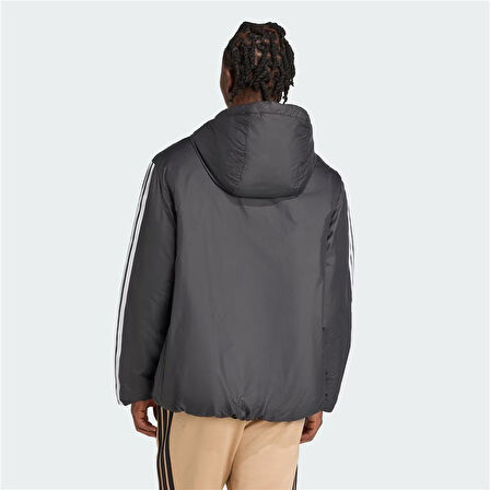 Essentials CLIMAWARM 3-Stripes Yalıtımlı Kapüşonlu Mont JM4042