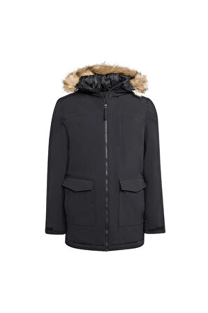 adidas Erkek  Siyah  Mont PAVERIC FUR PAR JM3919