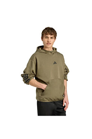 adidas  Erkek Yeşil  Sweatshirt M CT UTILITY HD JM1485