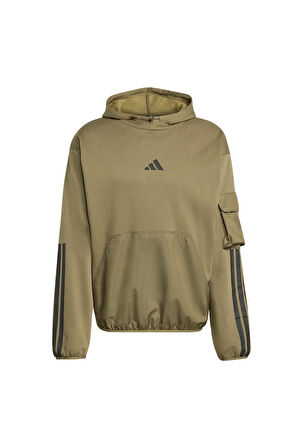 adidas  Erkek Yeşil  Sweatshirt M CT UTILITY HD JM1485