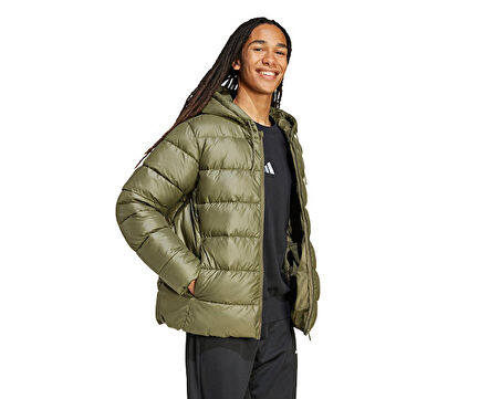 adidas Ess Sd Puf Hd J Erkek Outdoor Mont JW2979 Haki