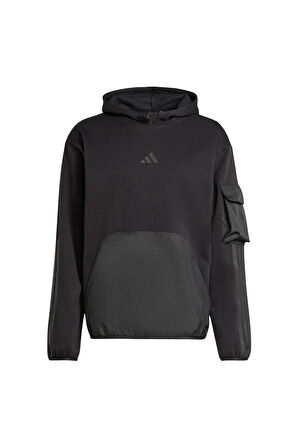 adidas Erkek  Siyah  Sweatshirt M CT UTILITY HD JM1484