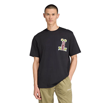 JY2974-E adidas Mg Lo Tee Erkek T-Shirt Siyah