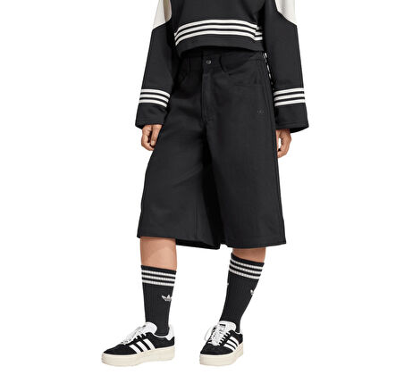 JX7592-K adidas Fb Utılıty Jort Kadın Şort Ve Kapri Siyah