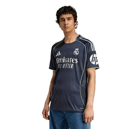JJ4182-E adidas Real Madrid 25-26 Deplasman Erkek Forma Lacivert