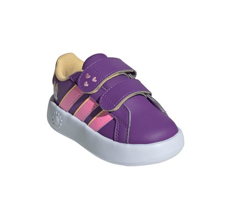 JS2346-B adidas Grand Court Mınnıe Cf I Bebek Spor Ayakkabı Mor