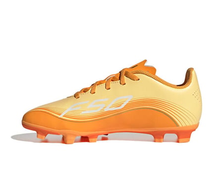 Adidas F50 Messi Club Fg/M Genç Çoklu Çim Zemin Kramponu JQ0951 Turuncu