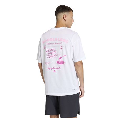 Climacool Fun Training Graphic Erkek Beyaz Antrenman T-Shirt KB9411
