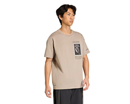 adidas Terrex National Geographic  U Ar F Gfx T Unisex Outdoor Tişörtü KC2350 Bej