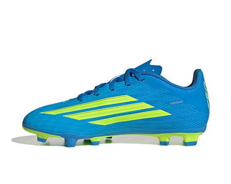 Adidas F50 Club Fg/Mg J Genç Çoklu Çim Zemin Kramponu JS1479 Mavi