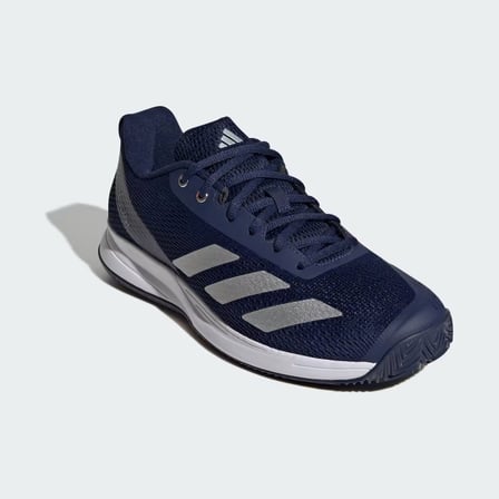 Adidas JR4507 Courtflash Speed 2 Toprak Kort Erkek Tenis Ayakkabısı Mavi