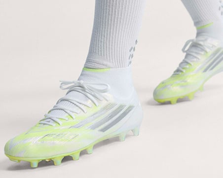 Adidas F50 Sparkfusion Eli Unisex Çoklu Çim Zemin Kramponu JR6474 Beyaz