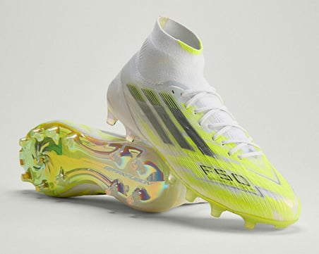Adidas F50 Sparkfusion Eli Unisex Çoklu Çim Zemin Kramponu JR6474 Beyaz