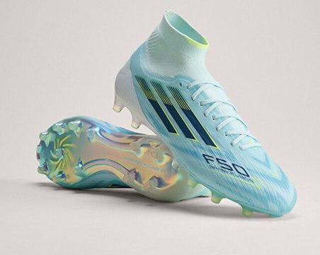 Adidas F50 Sparkfusion Elite Fg/Ag Erkek Çoklu Çim Zemin Kramponu JR6476 Mavi
