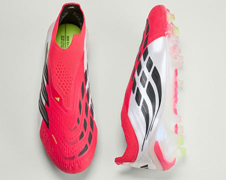 Adidas Predator Elite Ll F Erkek Çim Zemin Kramponu JS0407 Kırmızı