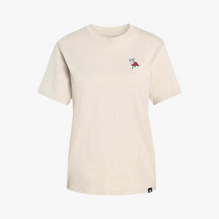 adidas Food Graphic Kadın Bej T-Shirt
